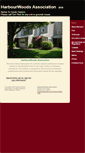 Mobile Screenshot of harbourwoodsassociation.com